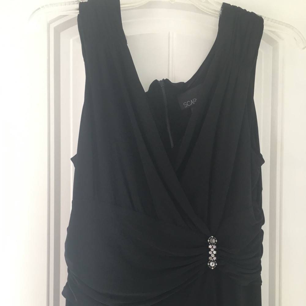 Women black cocktail dress size 14